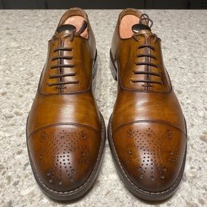 Johnston & Murphy Size 10 Italian Dress Shoes